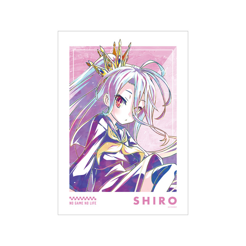 ノーゲーム・ノーライフ 白 Ani-Art 第2弾 A3マット加工ポスター 画像 2 | AniSmile