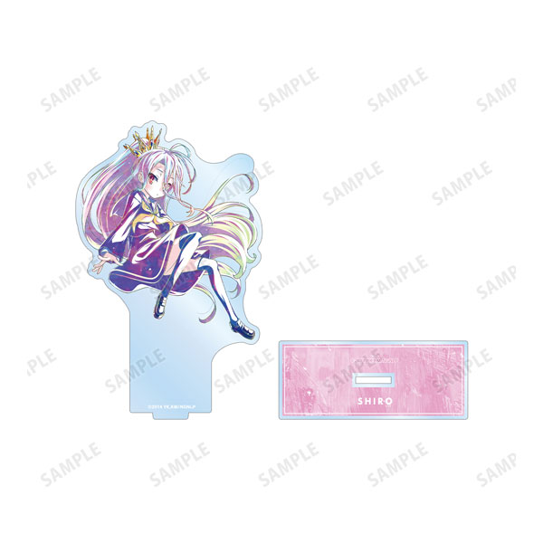 ノーゲーム・ノーライフ 白 Ani-Art 第2弾 BIGアクリルスタンド - 公式商品画像 | AniSmile