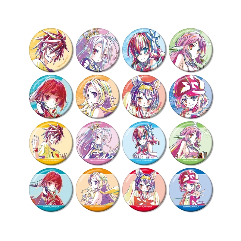 ノーゲーム・ノーライフ トレーディング Ani-Art 第2弾 缶バッジ(単位/単品) - 公式商品画像 | AniSmile