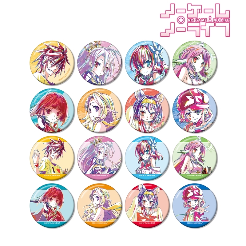 ノーゲーム・ノーライフ トレーディング Ani-Art 第2弾 缶バッジ(単位/単品) 画像 2 | AniSmile
