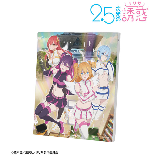 TVアニメ『2.5次元の誘惑』 キービジュアル第2弾 キャンバスボード - 公式商品画像 | AniSmile