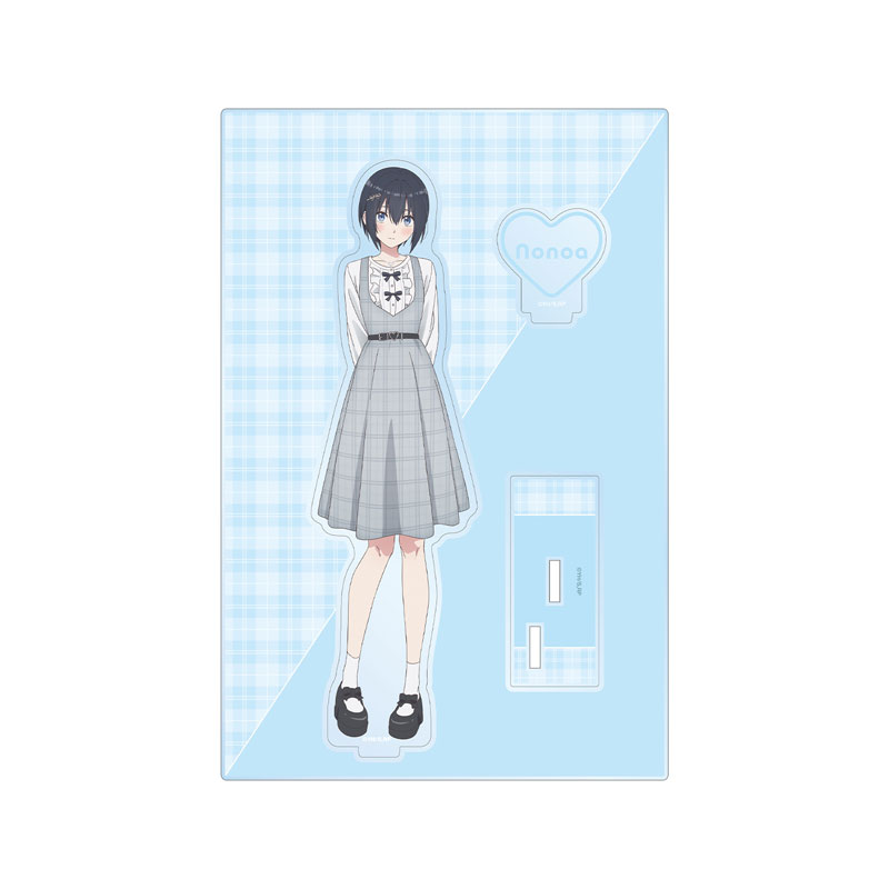 TVアニメ『2.5次元の誘惑』 描き下ろし ノノア チェック柄コーデver. パーツ付きBIGアクリルスタンド 画像 2 | AniSmile