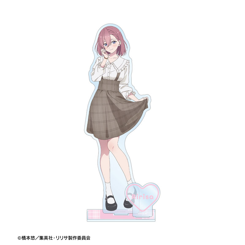 TVアニメ『2.5次元の誘惑』 描き下ろし 天乃リリサ チェック柄コーデver. パーツ付きBIGアクリルスタンド 画像 3 | AniSmile