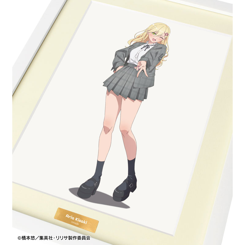 TVアニメ『2.5次元の誘惑』 描き下ろし 喜咲アリア チェック柄コーデver. キャラファイングラフ 画像 3 | AniSmile