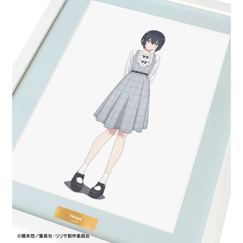 TVアニメ『2.5次元の誘惑』 描き下ろし ノノア チェック柄コーデver. キャラファイングラフ 画像 3 | AniSmile