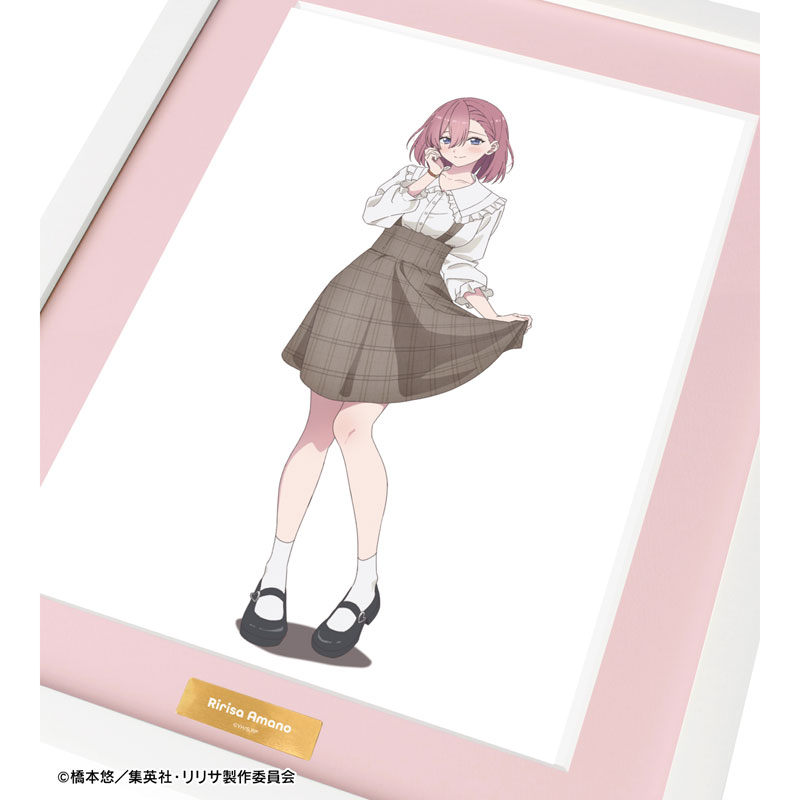 TVアニメ『2.5次元の誘惑』 描き下ろし 天乃リリサ チェック柄コーデver. キャラファイングラフ 画像 3 | AniSmile