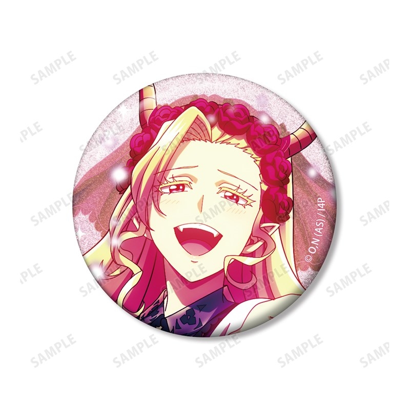 アニメ「魔入りました!入間くん」 イクス・エリザベッタ グリッター缶バッジ2個セット 画像 3 | AniSmile