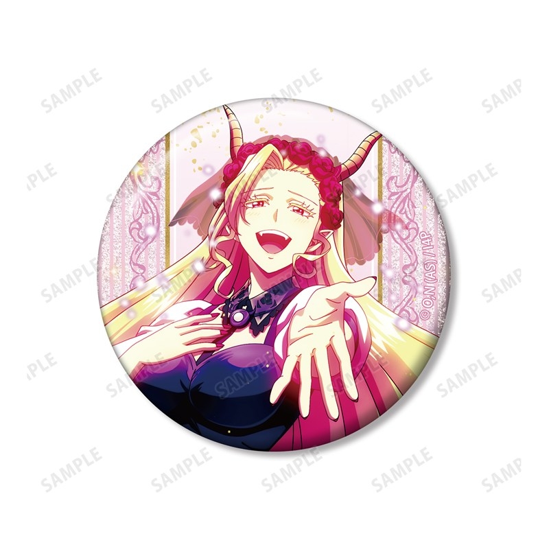 アニメ「魔入りました!入間くん」 イクス・エリザベッタ グリッター缶バッジ2個セット 画像 4 | AniSmile
