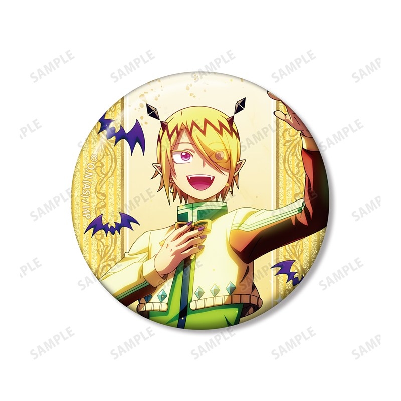 アニメ「魔入りました!入間くん」 シャックス・リード グリッター缶バッジ2個セット 画像 4 | AniSmile