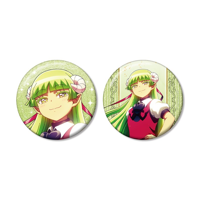 アニメ「魔入りました!入間くん」 ウァラク・クララ グリッター缶バッジ2個セット - 公式商品画像 | AniSmile