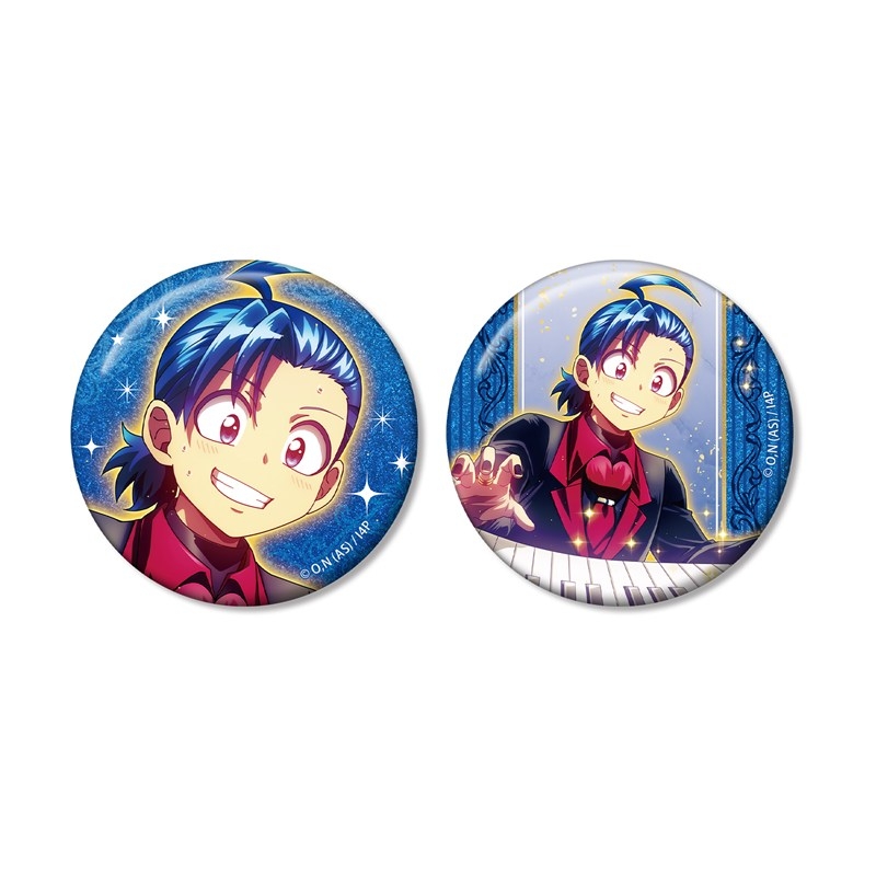 アニメ「魔入りました!入間くん」 鈴木入間 グリッター缶バッジ2個セット - 公式商品画像 | AniSmile
