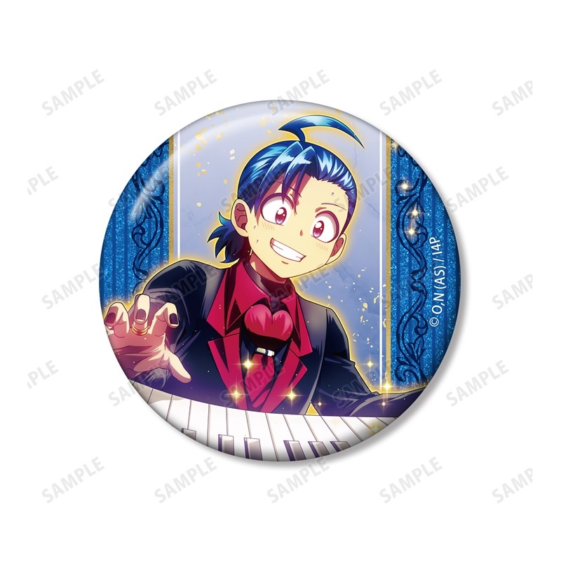 アニメ「魔入りました!入間くん」 鈴木入間 グリッター缶バッジ2個セット 画像 4 | AniSmile