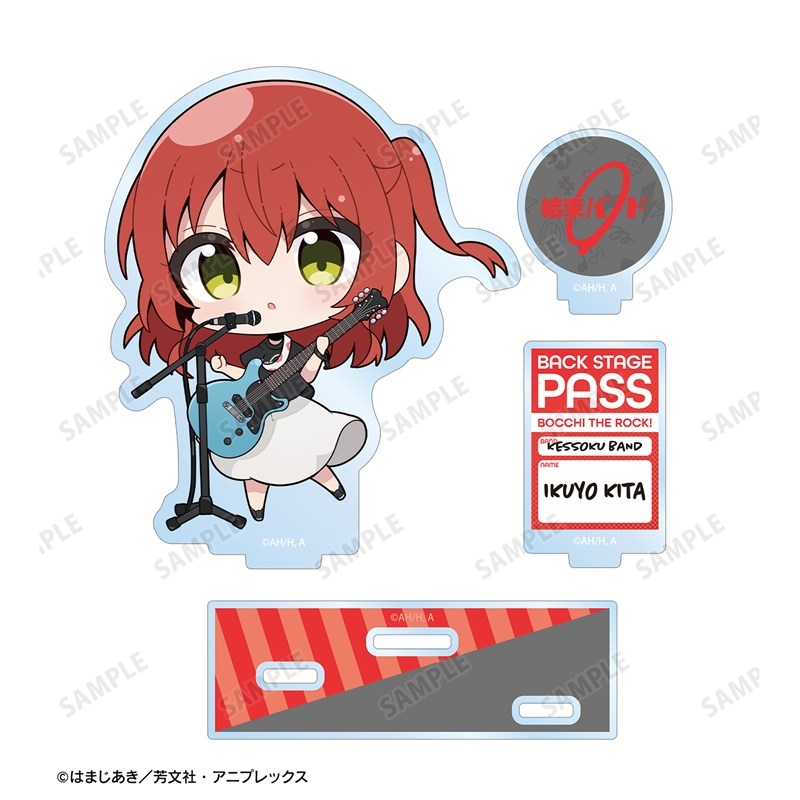 アニメ「ぼっち・ざ・ろっく!」 むーらんさんイラスト 喜多郁代 ライブ衣装ver. パーツ付きBIGアクリルスタンド 画像 3 | AniSmile