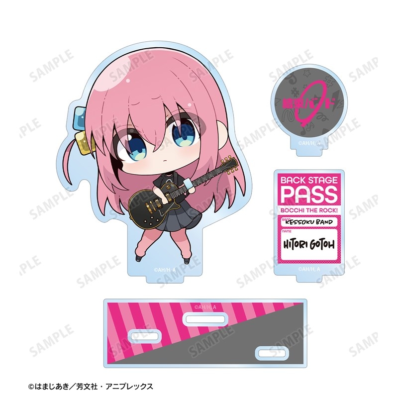 アニメ「ぼっち・ざ・ろっく!」 むーらんさんイラスト 後藤ひとり ライブ衣装ver. パーツ付きBIGアクリルスタンド 画像 3 | AniSmile