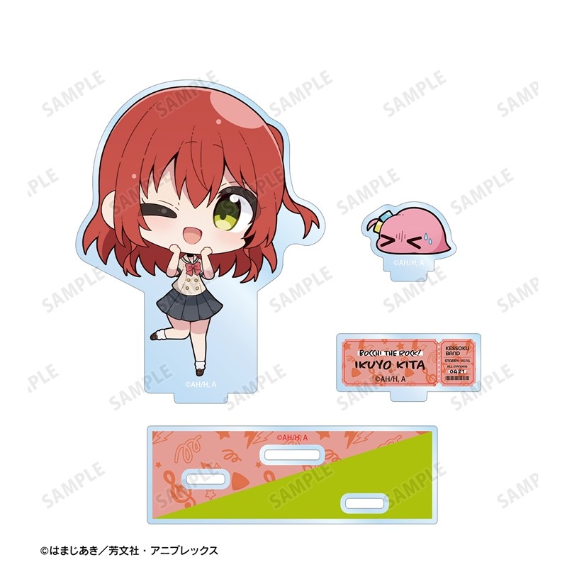 アニメ「ぼっち・ざ・ろっく!」 むーらんさんイラスト 喜多郁代 制服ver. パーツ付きBIGアクリルスタンド 画像 3 | AniSmile
