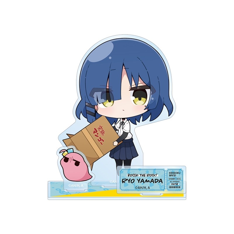 アニメ「ぼっち・ざ・ろっく!」 むーらんさんイラスト 山田リョウ 制服ver. パーツ付きBIGアクリルスタンド - 公式商品画像 | AniSmile