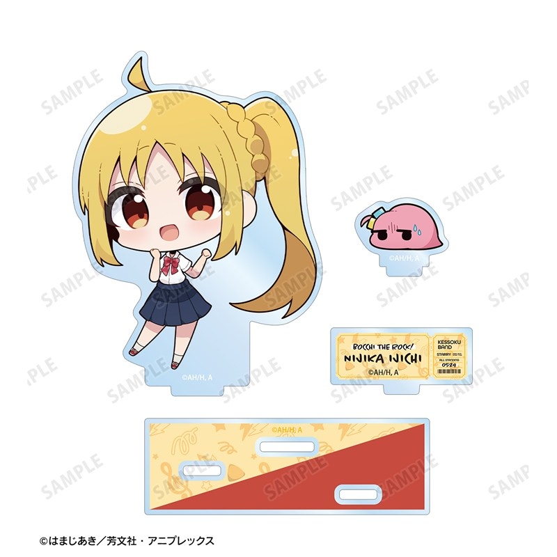 アニメ「ぼっち・ざ・ろっく!」 むーらんさんイラスト 伊地知虹夏 制服ver. パーツ付きBIGアクリルスタンド 画像 3 | AniSmile