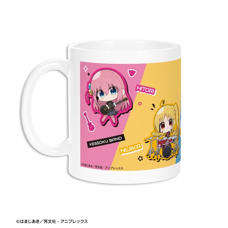 アニメ「ぼっち・ざ・ろっく!」 むーらんさんイラスト 集合 ライブ衣装ver. マグカップ 画像 4 | AniSmile