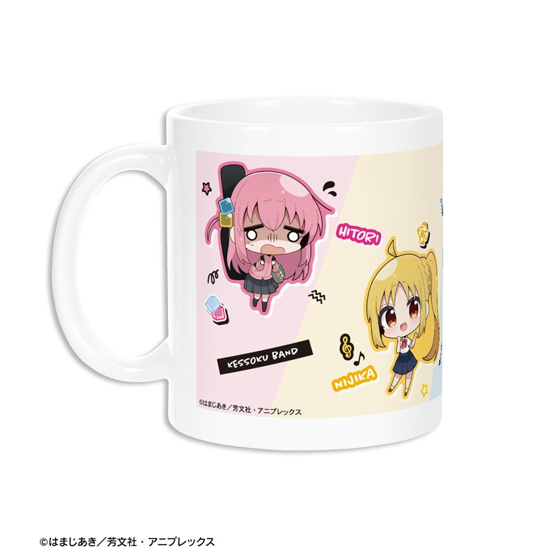 アニメ「ぼっち・ざ・ろっく!」 むーらんさんイラスト 集合 制服ver. マグカップ 画像 4 | AniSmile