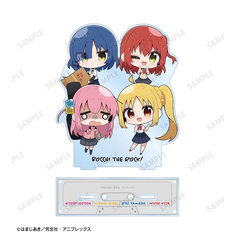 アニメ「ぼっち・ざ・ろっく!」 むーらんさんイラスト 集合 制服ver. BIGアクリルスタンド 画像 3 | AniSmile