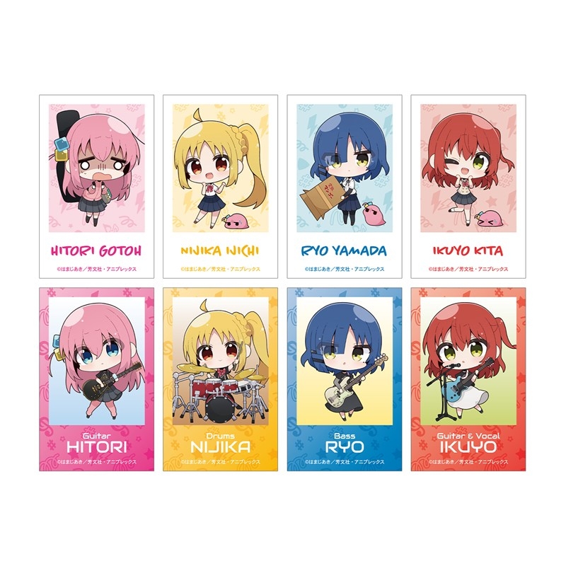 アニメ「ぼっち・ざ・ろっく!」 むーらんさんイラスト 制服ver.&ライブ衣装ver. トレーディングイラストカード(単位/単品) - 公式商品画像 | AniSmile