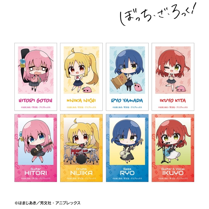アニメ「ぼっち・ざ・ろっく!」 むーらんさんイラスト 制服ver.&ライブ衣装ver. トレーディングイラストカード(単位/単品) 画像 2 | AniSmile