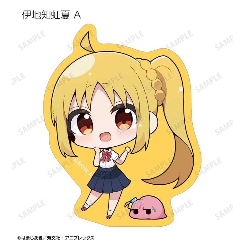 アニメ「ぼっち・ざ・ろっく!」 むーらんさんイラスト 制服ver.&ライブ衣装ver. トレーディングダイカットステッカー(単位/単品) 画像 4 | AniSmile