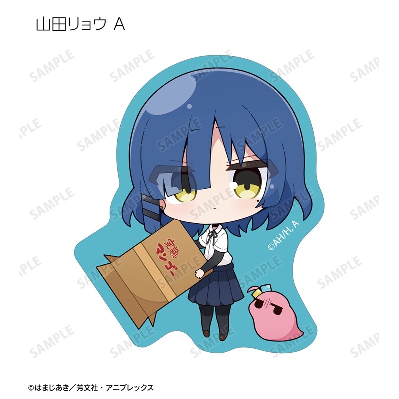 アニメ「ぼっち・ざ・ろっく!」 むーらんさんイラスト 制服ver.&ライブ衣装ver. トレーディングダイカットステッカー(単位/単品) 画像 5 | AniSmile