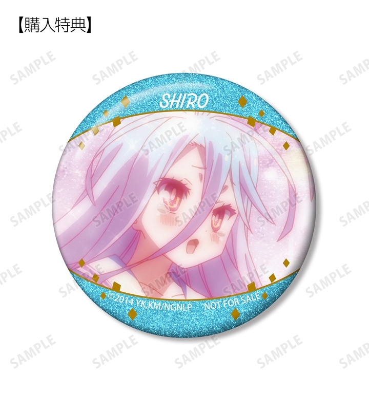 ノーゲーム・ノーライフ トレーディング場面写グリッター缶バッジ(単位/単品) 画像 3 | AniSmile