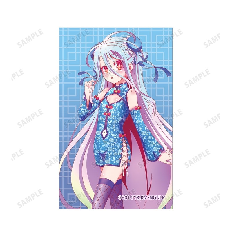 ノーゲーム・ノーライフ 描き下ろし 白 チャイナドレスver. イラストカード2枚セット 画像 4 | AniSmile
