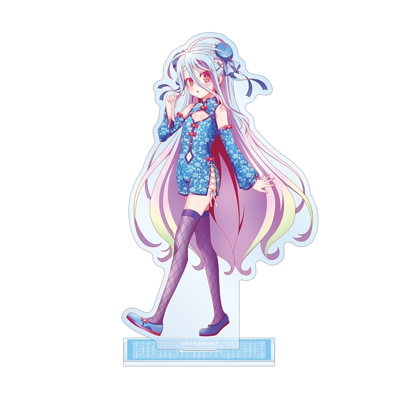 ノーゲーム・ノーライフ 描き下ろし 白 チャイナドレスver. BIGアクリルスタンド - 公式商品画像 | AniSmile