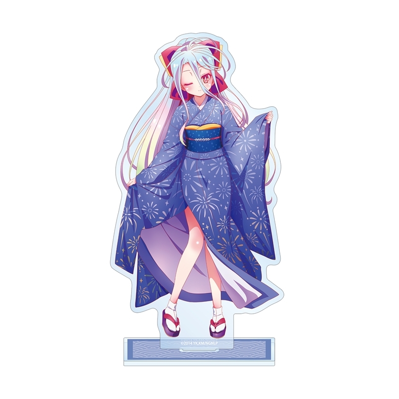 ノーゲーム・ノーライフ 描き下ろし 白 和装ver. BIGアクリルスタンド - 公式商品画像 | AniSmile