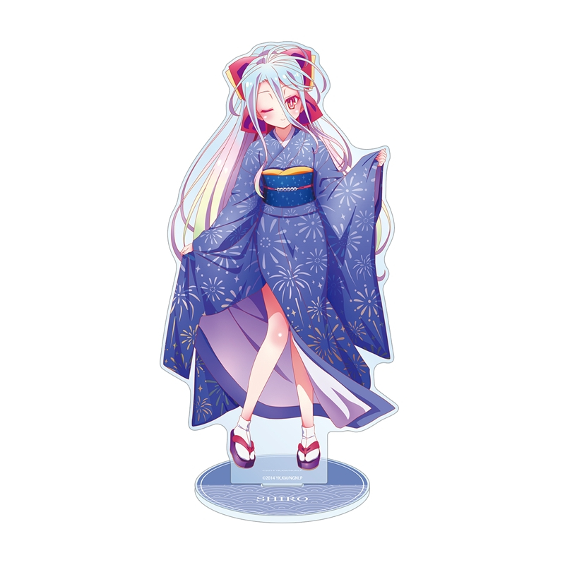 ノーゲーム・ノーライフ 描き下ろし 白 和装ver. 特大アクリルスタンド - 公式商品画像 | AniSmile
