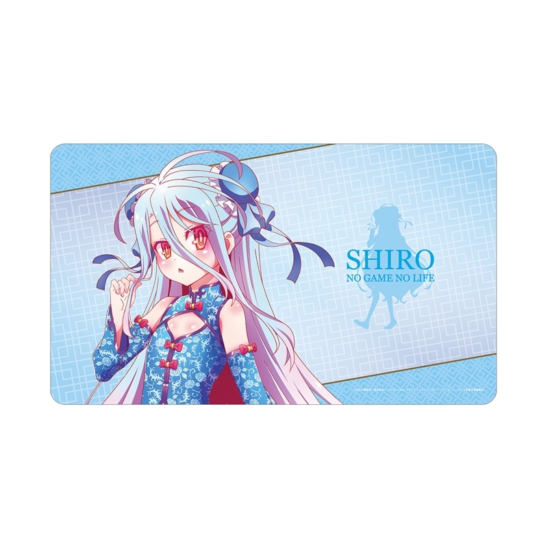 ノーゲーム・ノーライフ 描き下ろし 白 チャイナドレスver. マルチデスクマット - 公式商品画像 | AniSmile