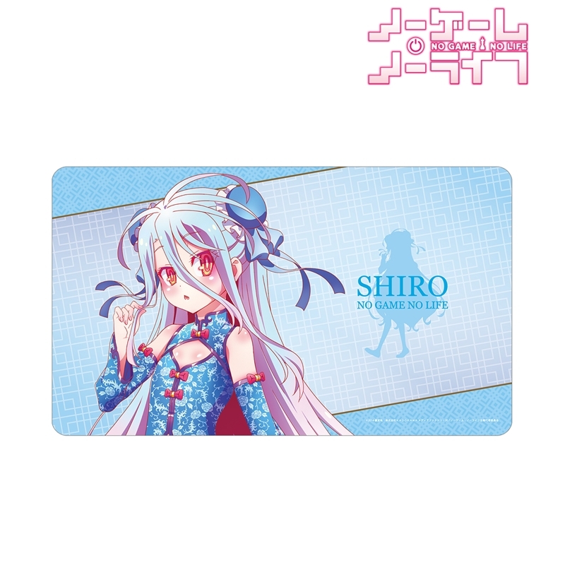 ノーゲーム・ノーライフ 描き下ろし 白 チャイナドレスver. マルチデスクマット 画像 2 | AniSmile