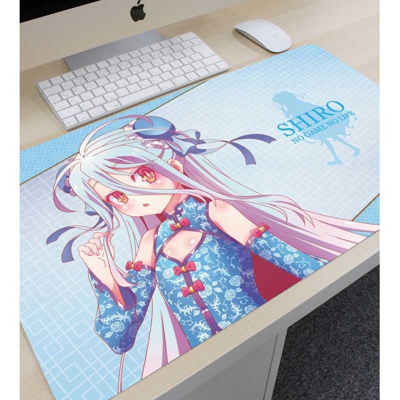 ノーゲーム・ノーライフ 描き下ろし 白 チャイナドレスver. マルチデスクマット 画像 3 | AniSmile