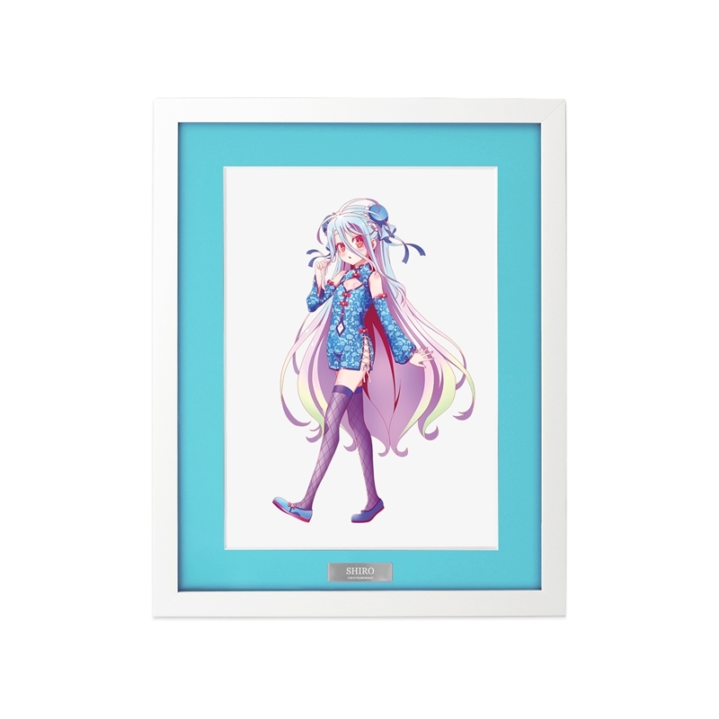 ノーゲーム・ノーライフ 描き下ろし 白 チャイナドレスver. A4キャラファイングラフ - 公式商品画像 | AniSmile