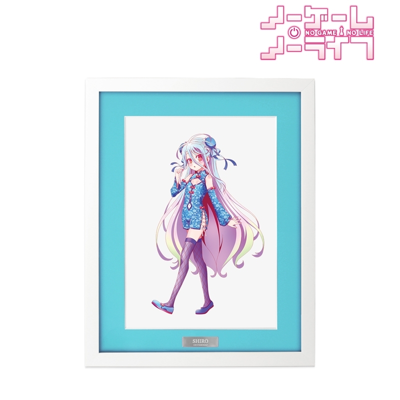 ノーゲーム・ノーライフ 描き下ろし 白 チャイナドレスver. A4キャラファイングラフ 画像 2 | AniSmile