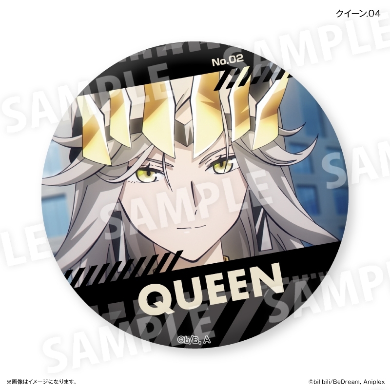 アニメ「TO BE HERO X」 だけ缶 クイーンだけトレーディング缶バッジ 【全7種】(単品) 画像 2 | AniSmile