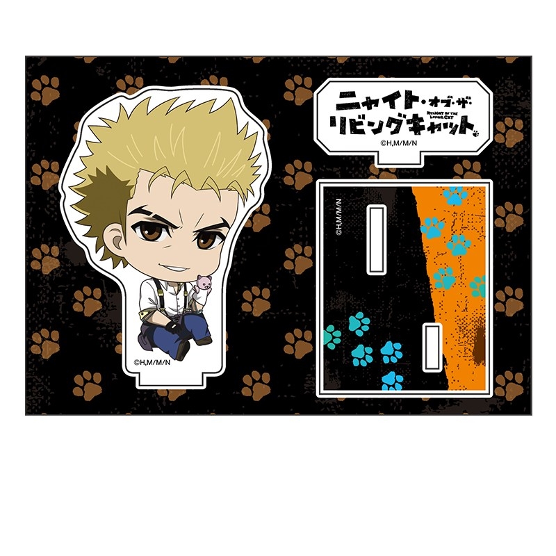 ニャイト・オブ・ザ・リビングキャット ぺたん娘アクリルフィギュア レン - 公式商品画像 | AniSmile