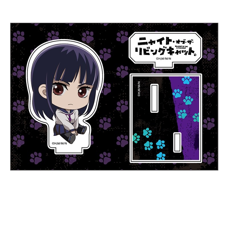 ニャイト・オブ・ザ・リビングキャット ぺたん娘アクリルフィギュア カオル - 公式商品画像 | AniSmile