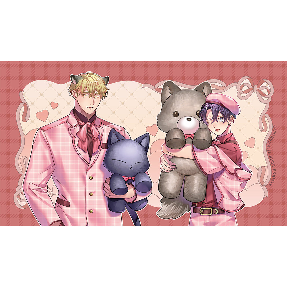 噛み砕いて愛をおしえて 描き下ろしブランケット(ぬいぐるみ) - 公式商品画像 | AniSmile