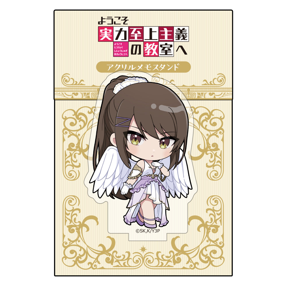 ようこそ実力至上主義の教室へ アクリルメモスタンド(茶柱佐枝/天使) 画像 2 | AniSmile