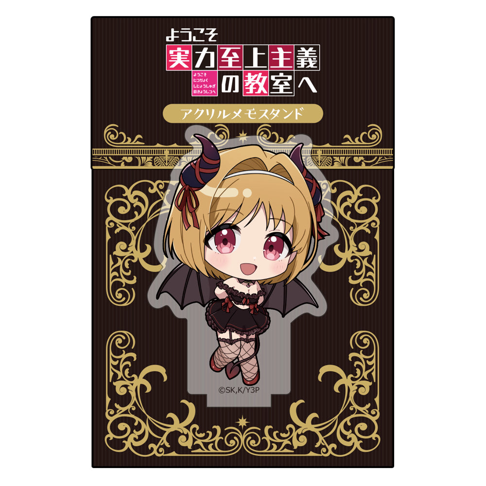 ようこそ実力至上主義の教室へ アクリルメモスタンド(櫛田桔梗/悪魔) 画像 2 | AniSmile