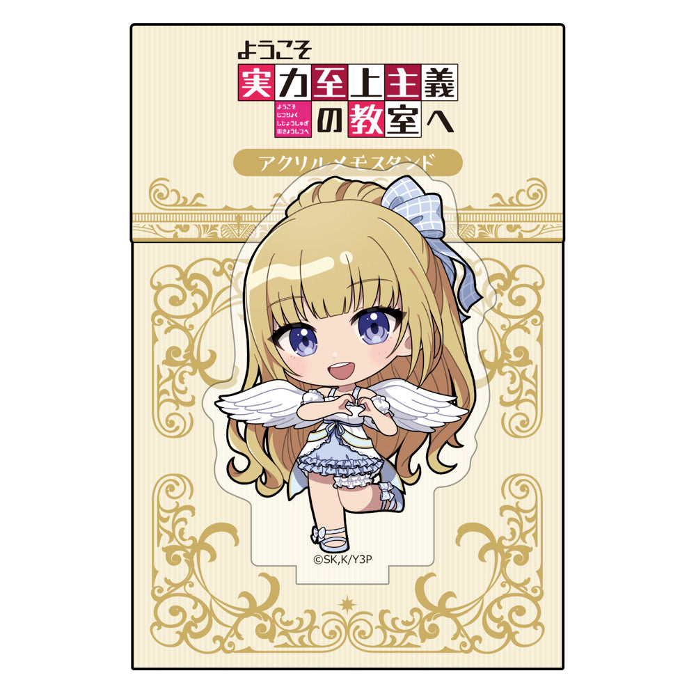 ようこそ実力至上主義の教室へ アクリルメモスタンド(軽井沢恵/天使) 画像 2 | AniSmile