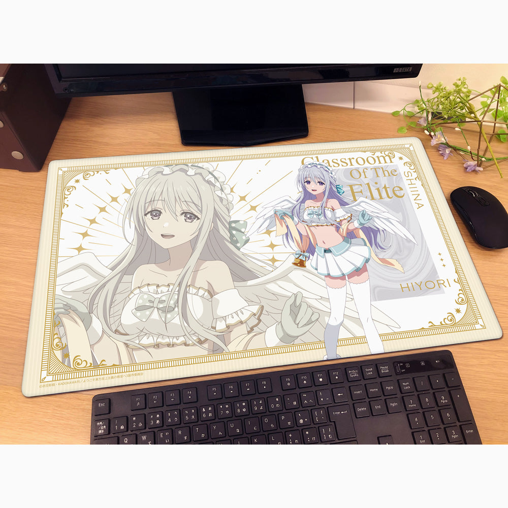 ようこそ実力至上主義の教室へ 描き下ろしラバーマット(椎名ひより/天使) 画像 2 | AniSmile