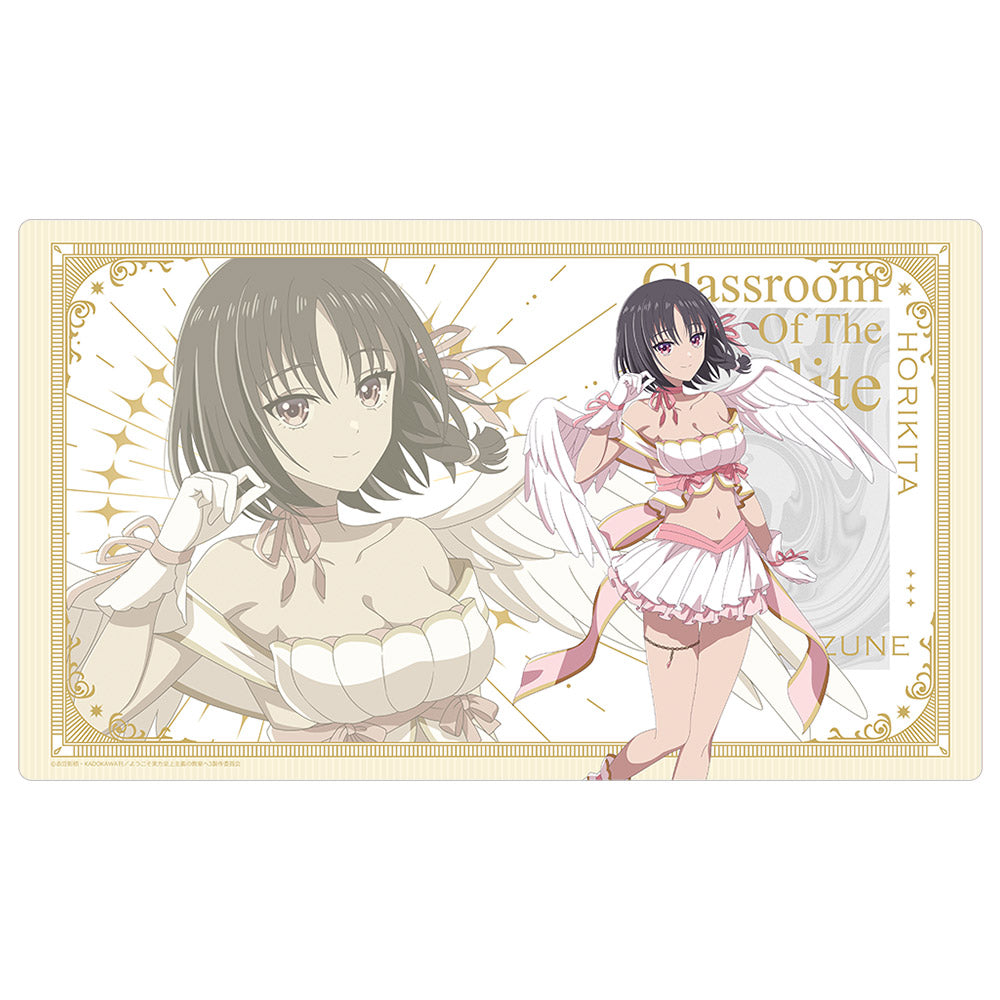 ようこそ実力至上主義の教室へ 描き下ろしラバーマット(堀北鈴音/天使) - 公式商品画像 | AniSmile