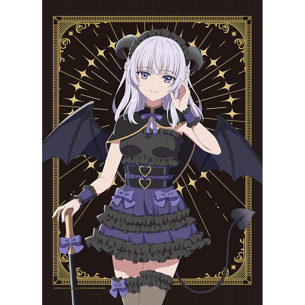 ようこそ実力至上主義の教室へ 描き下ろしB2タペストリー(坂柳有栖/悪魔)Wスエード - 公式商品画像 | AniSmile
