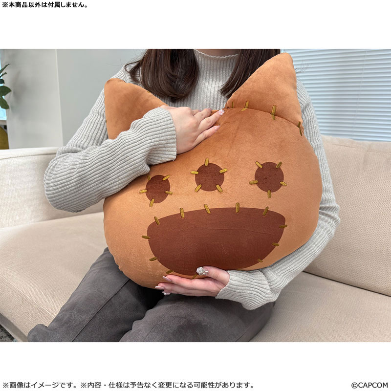 モンスターハンターワイルズ ネコ型クッション 画像 4 | AniSmile