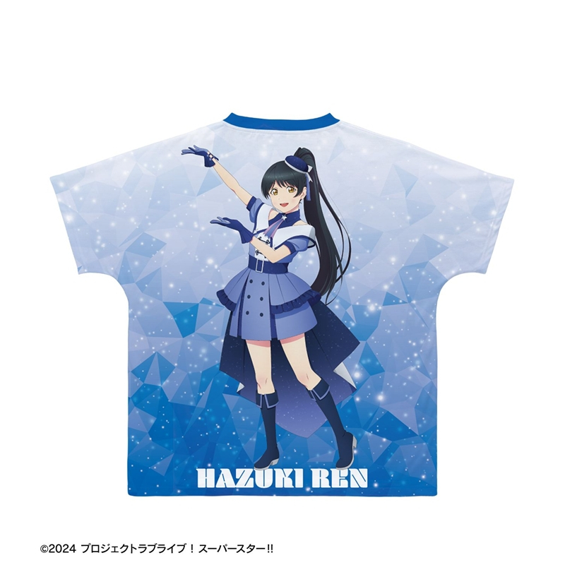 描き下ろし 葉月 恋 スーパースター!!ver. フルグラフィックTシャツユニセックス(サイズ/XXL) 画像 3 | AniSmile